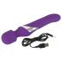 Javida Wand & Pearl - 2-i-1 masserende vibrator (lilla)