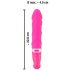 SMILE Soft - oppladbar, varmende vibrator (rosa)