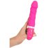 SMILE Soft - oppladbar, varmende vibrator (rosa)