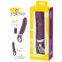 SMILE Soft - oppladbar, varmende vibrator (lilla)