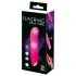 You2Toys - Blinkende Mini Vibe - oppladbar, lysende vibrator (rosa)