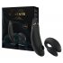 Womanizer Golden Moments 2 - klitoris- og parvibrator (svart)