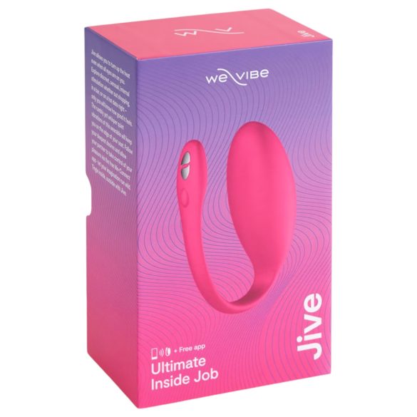 We-Vibe Jive - smart, oppladbar vibro-egg (rosa)