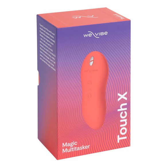 We-Vibe Touch X - oppladbar, vanntett klitorisstimulator (korall)