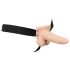 You2Toys oppladbar hull strap-on dildo (natur)