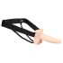 You2Toys oppladbar hull strap-on dildo (natur)