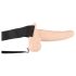 You2Toys oppladbar hull strap-on dildo (natur)