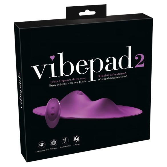 VibePad 2 - lilla slikkende vibrasjonspute