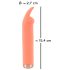 You2Toys Peachy! Mini Bunny Klitorisvibrator (fersken)