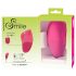 SMILE Thumping Touch - oppladbar pulserende klitorisvibrator (rosa)