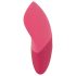 SMILE Thumping Touch - oppladbar pulserende klitorisvibrator (rosa)