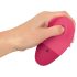 SMILE Thumping Touch - oppladbar pulserende klitorisvibrator (rosa)