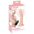 Nature Skin - vibrator med sugekopp (naturlig)