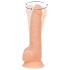 Naken Fristelse Roterende Vibrator (20cm) - Naturlig