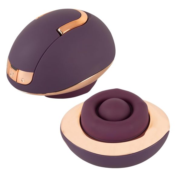 Belou - oppladbar roterende klitorisvibrator (lilla)