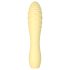 Cuties Mini 3 - oppladbar, vanntett mester-vibrator (gul)