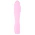 Cuties Mini 3 - oppladbar, vanntett, ribbet vibrator (rosa)