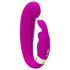 Happyrabbit Mini G - Oppladbar G-punktvibrator med klitorisbue (lilla)