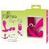 SMILE RC - oppladbar G-punkt-vibrator med fjernkontroll (rosa)