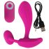 SMILE RC - oppladbar G-punkt-vibrator med fjernkontroll (rosa)