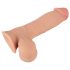 Nature Skin - Dildo med hudtekstur - 20 cm (natur)