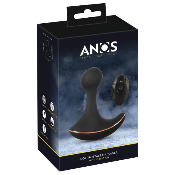 ANOS - vanntett analvibrator (svart)