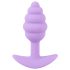 Cuties Mini Analtapp - silikon plugg - lilla (2,8 cm)