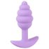 Cuties Mini Analtapp - silikon plugg - lilla (2,8 cm)