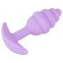 Cuties Mini Analtapp - silikon plugg - lilla (2,8 cm)