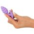 Cuties Mini Analtapp - silikon plugg - lilla (2,8 cm)