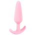 Cuties Mini Analtapp - silikon analtapp - rosa (2,1 cm)