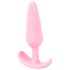 Cuties Mini Analtapp - silikon analtapp - rosa (2,1 cm)