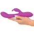 Javida Thumping Rabbit - 3-motors klitorisvibrator (lilla)