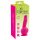 SMILE Kraftfull - oppladbar sugevibrator med 2 motorer (rosa)