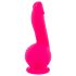 SMILE Kraftfull - oppladbar sugevibrator med 2 motorer (rosa)