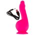 SMILE Kraftfull - oppladbar sugevibrator med 2 motorer (rosa)