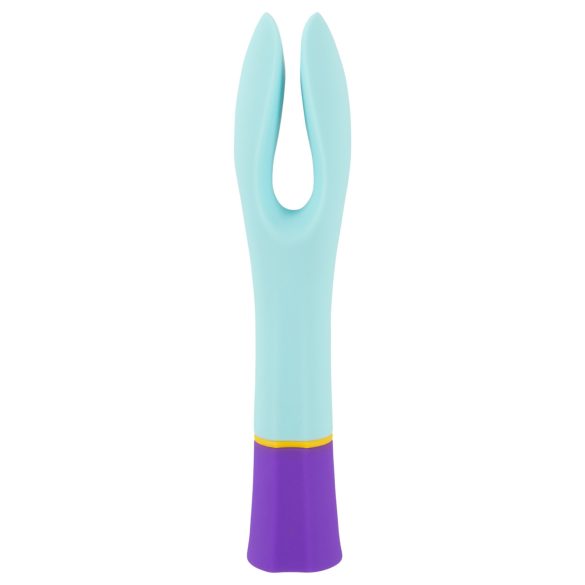 You2Toys fargerik - oppladbar, vanntett vibrator med to motorer