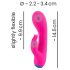 You2Toys - oppladbar, vanntett klitorisvibrator (rosa)