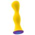 You2Toys - oppladbar, vanntett analvibrator (gul)