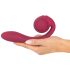 You2Toys Rosenrot – oppladbar, vanntett G-punktvibrator (rød)