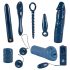 You2Toys - Midnight Blue vibratorsett (9 deler)