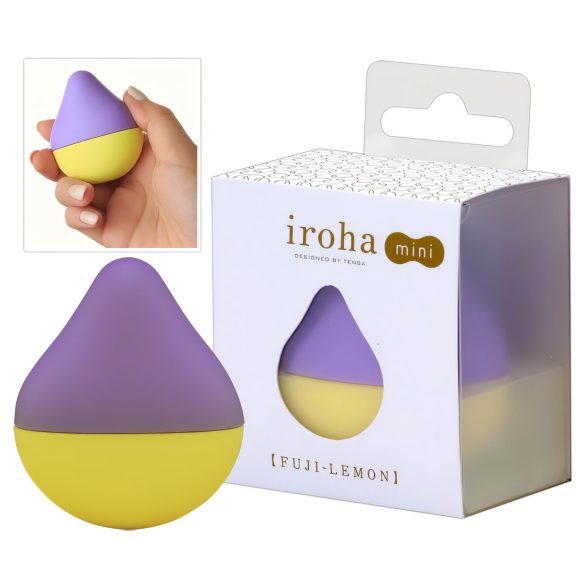 TENGA Iroha mini – liten klitorisvibrator (lilla-gul)