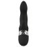 SMILE Blacky - Dobbelmotor vibrator med USB (svart)