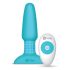 b-Vibe - roterende perlevibrator, oppladbar, turkis