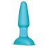 b-Vibe - roterende perlevibrator, oppladbar, turkis