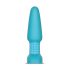 b-Vibe - roterende perlevibrator, oppladbar, turkis