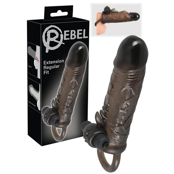 Rebel Regular - vibrerende penismansjett (19 cm)