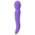 SMILE Wand - Dobbelt motor massasjevibrator (lilla)