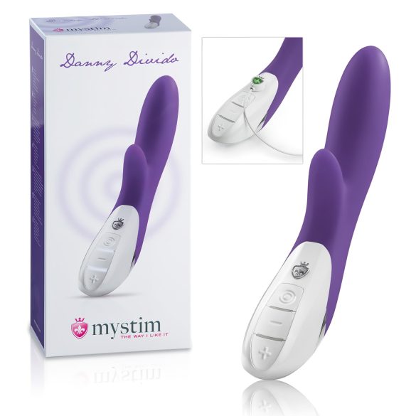 mystim Danny Divido - klitorisstimulerende vibrator (lilla)