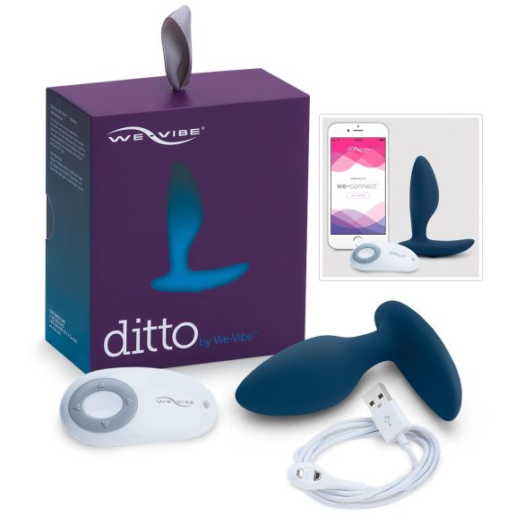 We-Vibe Ditto - oppladbar analvibrator (turkis)